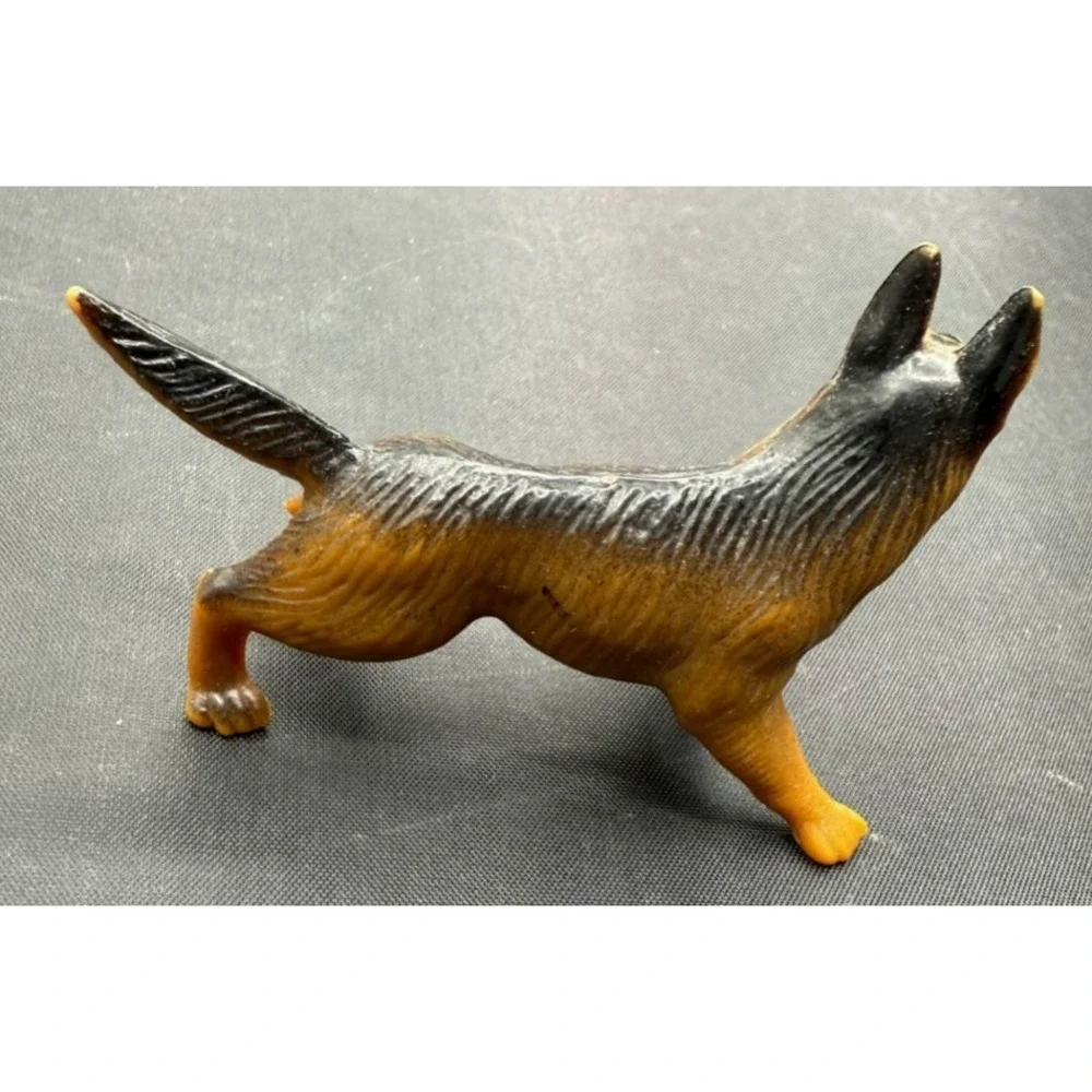 Vintage Schleich German Shepherd Male‎ Dog Animal Toy PVC Figure Retired 2003